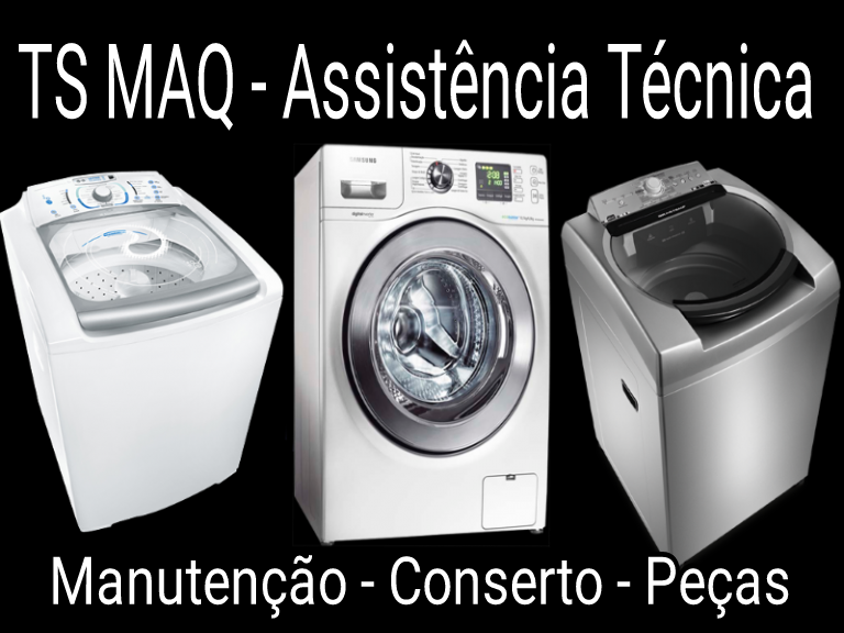 TS MAQ assistência técnica máquina de lavar - Conserto de Máquina Lavar Ribeirão das Neves